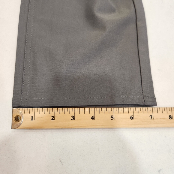 Tailor Vintage Pants Mens 36x30 Gray Luxe Performance New Canaan Golf Casual* - Picture 12 of 13